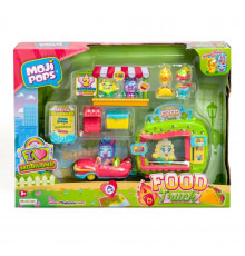 Игровой набор Фургончик с едой Moji Pops PMPSB216IN80 (2 фигурки, аксессуары)