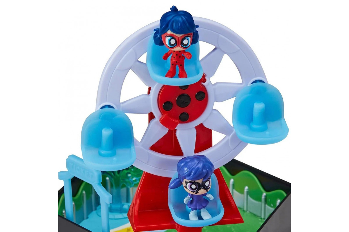 Игровой набор «Леди Баг и Супер-Кот» серии «Chibi» Парк развлечений» Miraculous 50553 Игровой набор «Леди Баг и Супер-Кот» серии «Chibi» Парк развлечений» Miraculous 50553