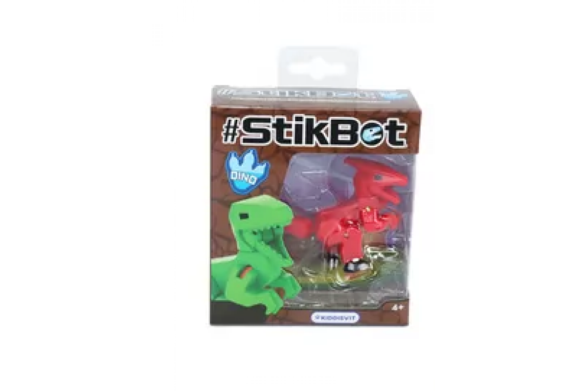 Фігурка для анімаційної творчості Паразауролоф Stikbot TST622DN_UAKD-5(Red) Фігурка для анімаційної творчості Паразауролоф Stikbot TST622DN_UAKD-5(Red)