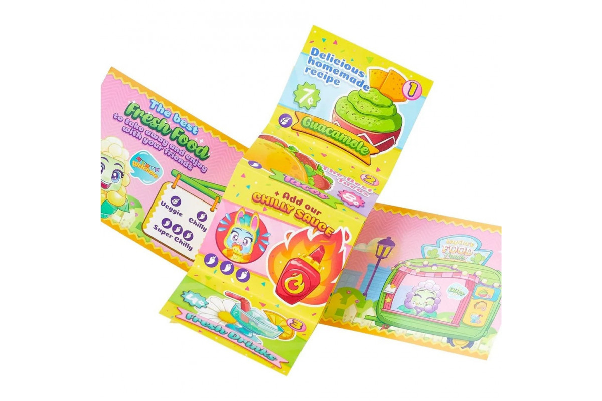 Игровой набор Фургончик с едой Moji Pops PMPSB216IN80 (2 фигурки, аксессуары) Игровой набор Фургончик с едой Moji Pops PMPSB216IN80 (2 фигурки, аксессуары)