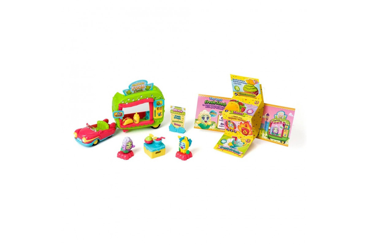 Игровой набор Фургончик с едой Moji Pops PMPSB216IN80 (2 фигурки, аксессуары) Игровой набор Фургончик с едой Moji Pops PMPSB216IN80 (2 фигурки, аксессуары)