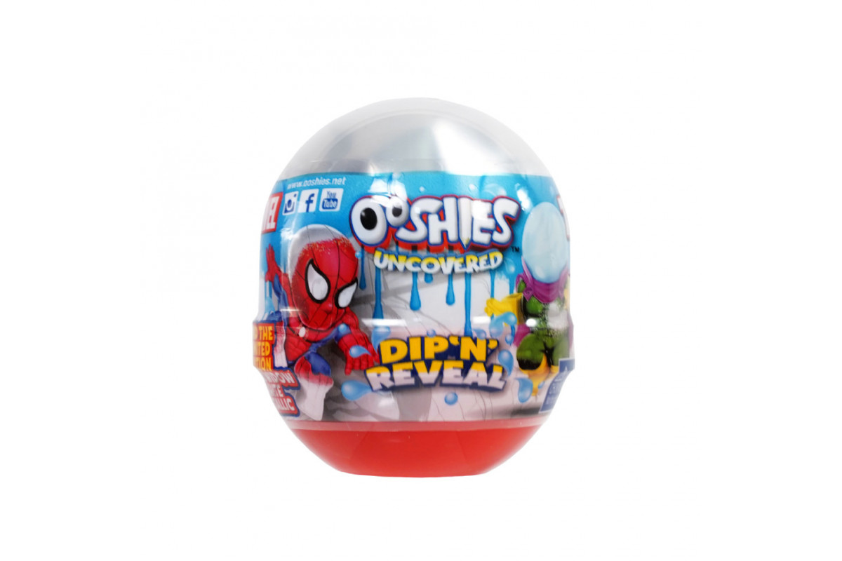 Фигурка-сюрприз в капсуле, изменяющей цвет Марвел Ooshies 20997, 10 видов в ассортименте Фигурка-сюрприз в капсуле, изменяющей цвет Марвел Ooshies 20997, 10 видов в ассортименте