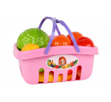 Игровой набор продуктов 5354TXK в корзине Розовый
