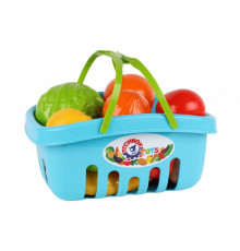 Ігровий набір продуктів 5354TXK в кошику  Блакитний