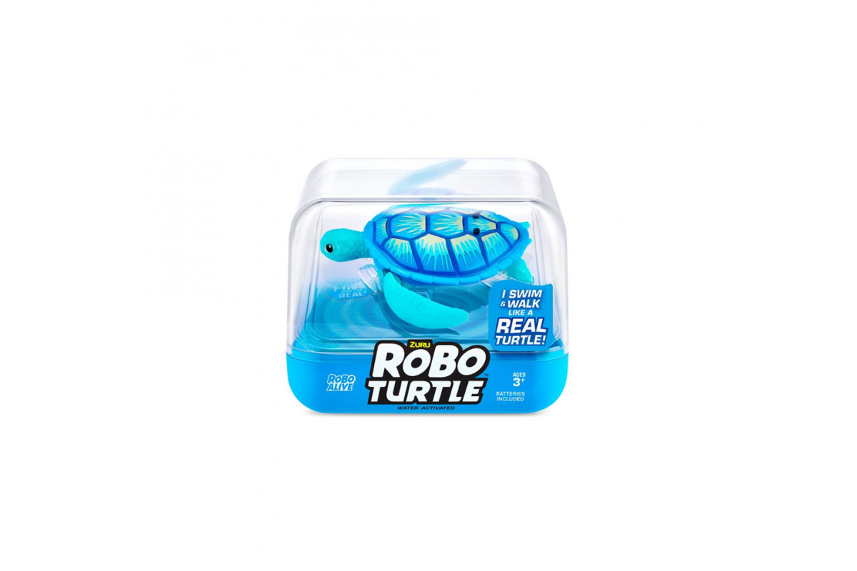 Інтерактивна іграшка РОБОЧЕРЕПАХА Pets & Robo Alive 7192UQ1-1 блакитна Інтерактивна іграшка РОБОЧЕРЕПАХА Pets & Robo Alive 7192UQ1-1 блакитна