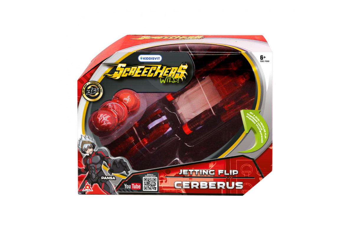 Машинка-трансформер Цербер Screechers Wild! EU684302 Машинка-трансформер Цербер Screechers Wild! EU684302