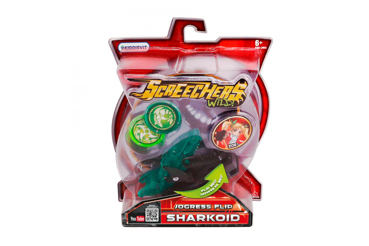 Машинка-трансформер Шаркоид Screechers Wild! EU684204 Машинка-трансформер Шаркоид Screechers Wild! EU684204
