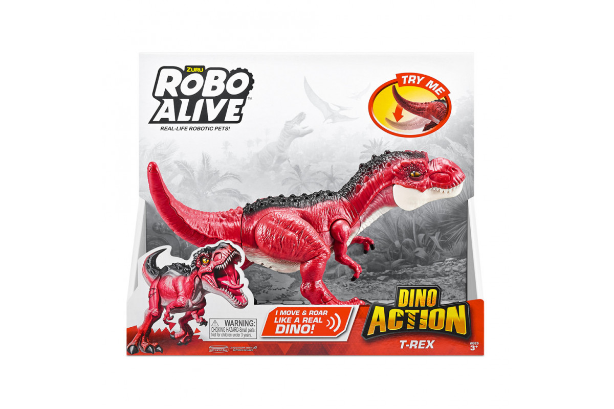 Інтерактивна іграшка Тиранозавр Pets & Robo Alive 7171 зі звуком