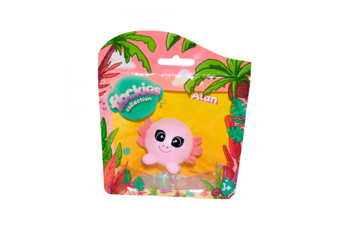Коллекционная игрушка-фигурка Аксолотль Алан Flockies S2 FLO0404 Коллекционная игрушка-фигурка Аксолотль Алан Flockies S2 FLO0404