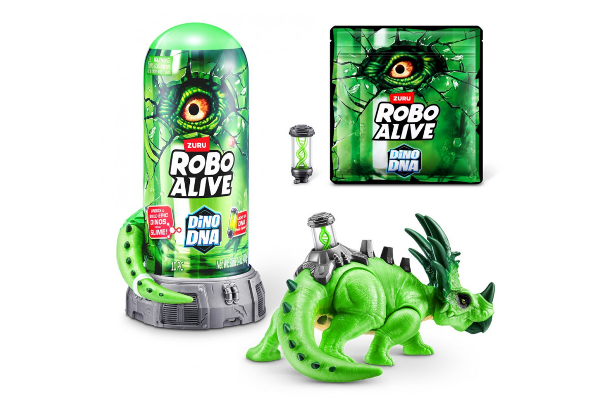 Інтерактивний ігровий набір ДНК Стиракозавр Pets & Robo Alive 71139D Інтерактивний ігровий набір ДНК Стиракозавр Pets & Robo Alive 71139D