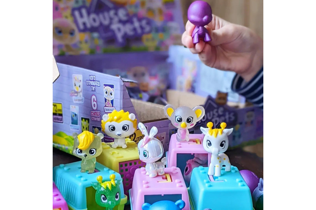 Колекційна фігурка-сюрприз Мій улюбленець House Pets 1065B із листом колекціонера Колекційна фігурка-сюрприз Мій улюбленець House Pets 1065B із листом колекціонера