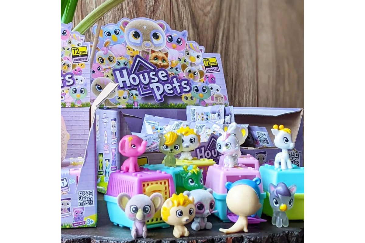 Колекційна фігурка-сюрприз Мій улюбленець House Pets 1065B із листом колекціонера Колекційна фігурка-сюрприз Мій улюбленець House Pets 1065B із листом колекціонера