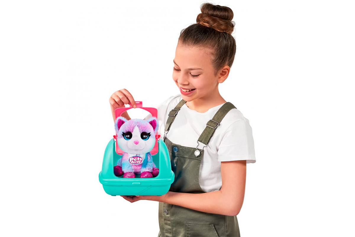 Интерактивный игровой набор Повторюшка-сплюшка Pets & Robo Alive 9532 Интерактивный игровой набор Повторюшка-сплюшка Pets & Robo Alive 9532