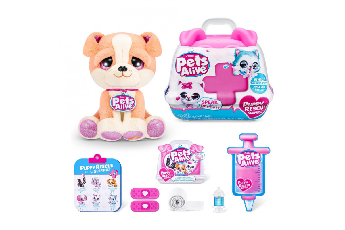 Интерактивный игровой набор Повторюшка-врач Pets Alive 9540 серии Интерактивный игровой набор Повторюшка-врач Pets Alive 9540 серии