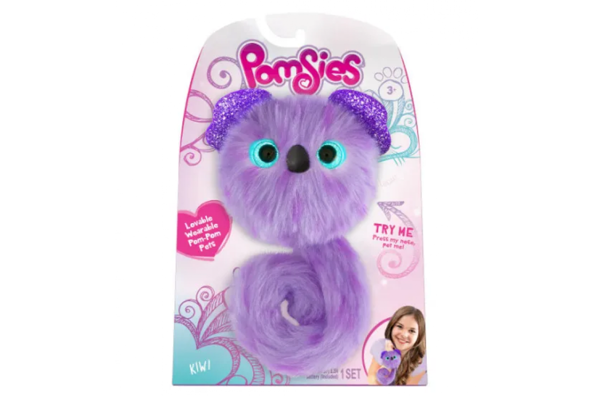 Игровой набор с интерактивной коалой Киви Pomsies S3 01958-Kk со светом и звуком Игровой набор с интерактивной коалой Киви Pomsies S3 01958-Kk со светом и звуком