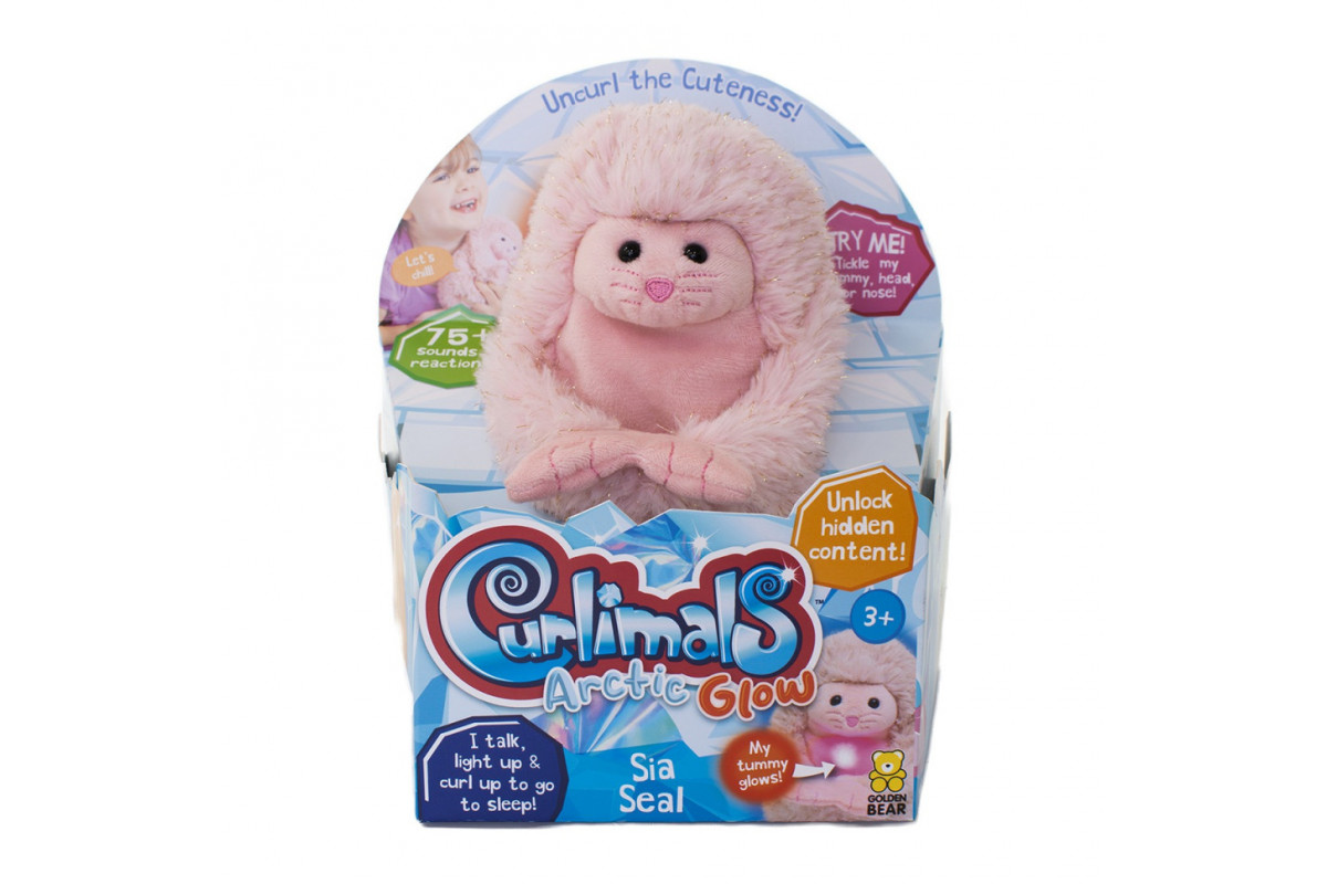 Интерактивная игрушка Морской котик Сиа Curlimals 3726 серии «Arctic Glow» Интерактивная игрушка Морской котик Сиа Curlimals 3726 серии «Arctic Glow»