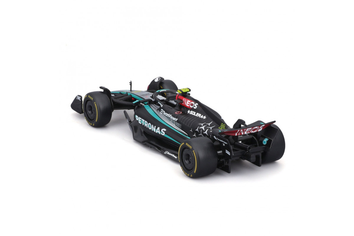 Колекційна автомодель Mercedes-AMG F1 W15 Performance (2024) Bburago 18-38208, 1:43 масштаб Колекційна автомодель Mercedes-AMG F1 W15 Performance (2024) Bburago 18-38208, 1:43 масштаб