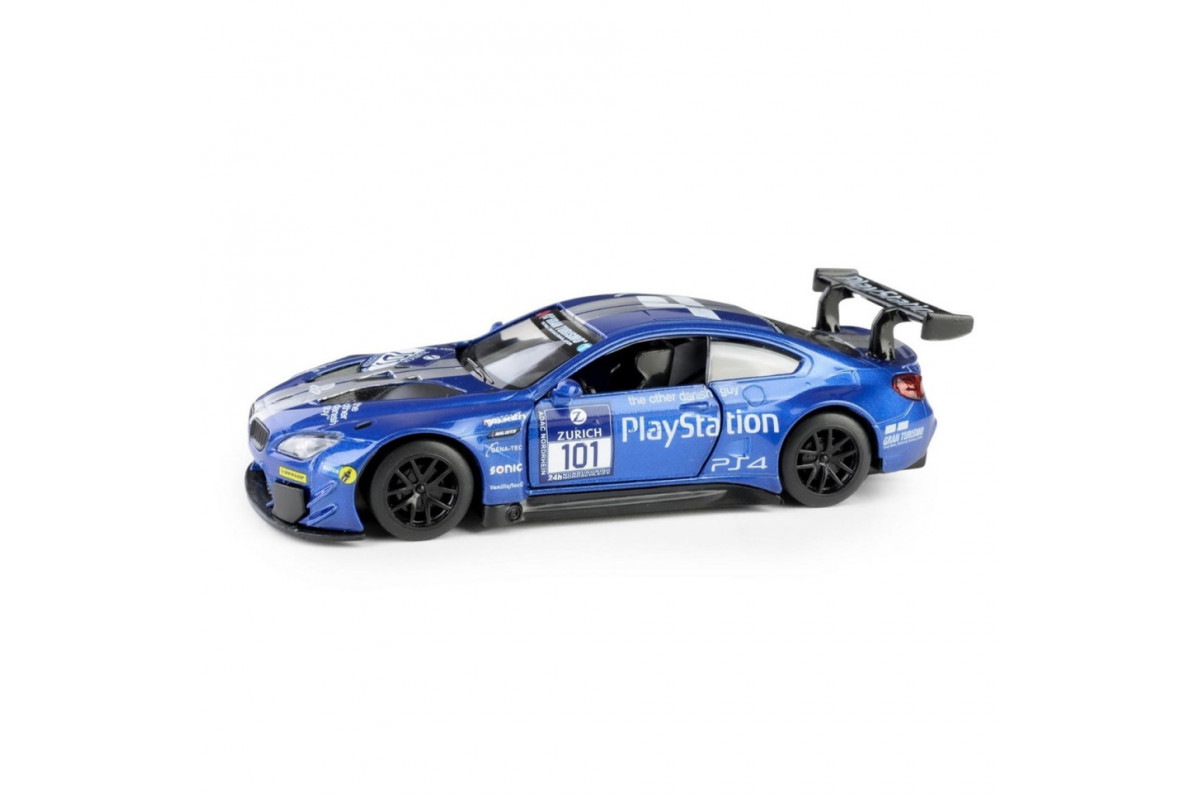 Машинка інерційна BMW M6 GT3 TechnoDrive 250353 масштаб 1:43 Машинка інерційна BMW M6 GT3 TechnoDrive 250353 масштаб 1:43