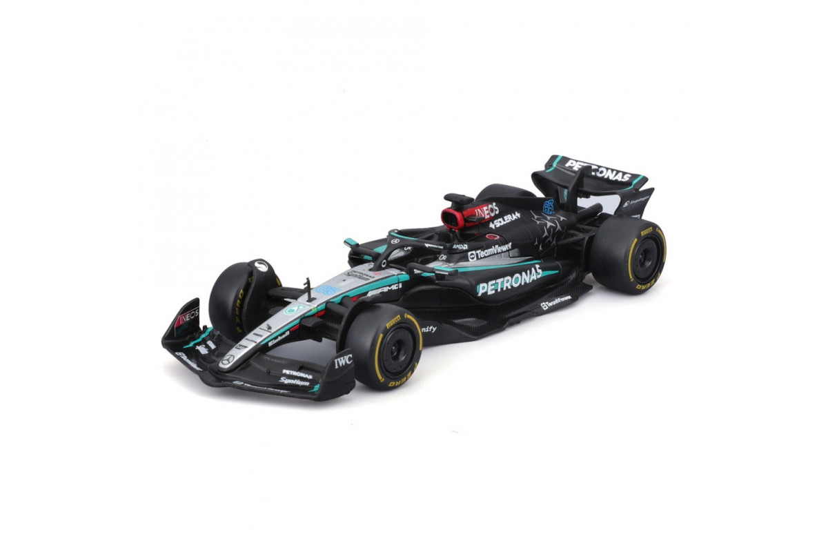 Колекційна автомодель Mercedes-AMG F1 W15 Performance (2024) Bburago 18-38208, 1:43 масштаб Колекційна автомодель Mercedes-AMG F1 W15 Performance (2024) Bburago 18-38208, 1:43 масштаб