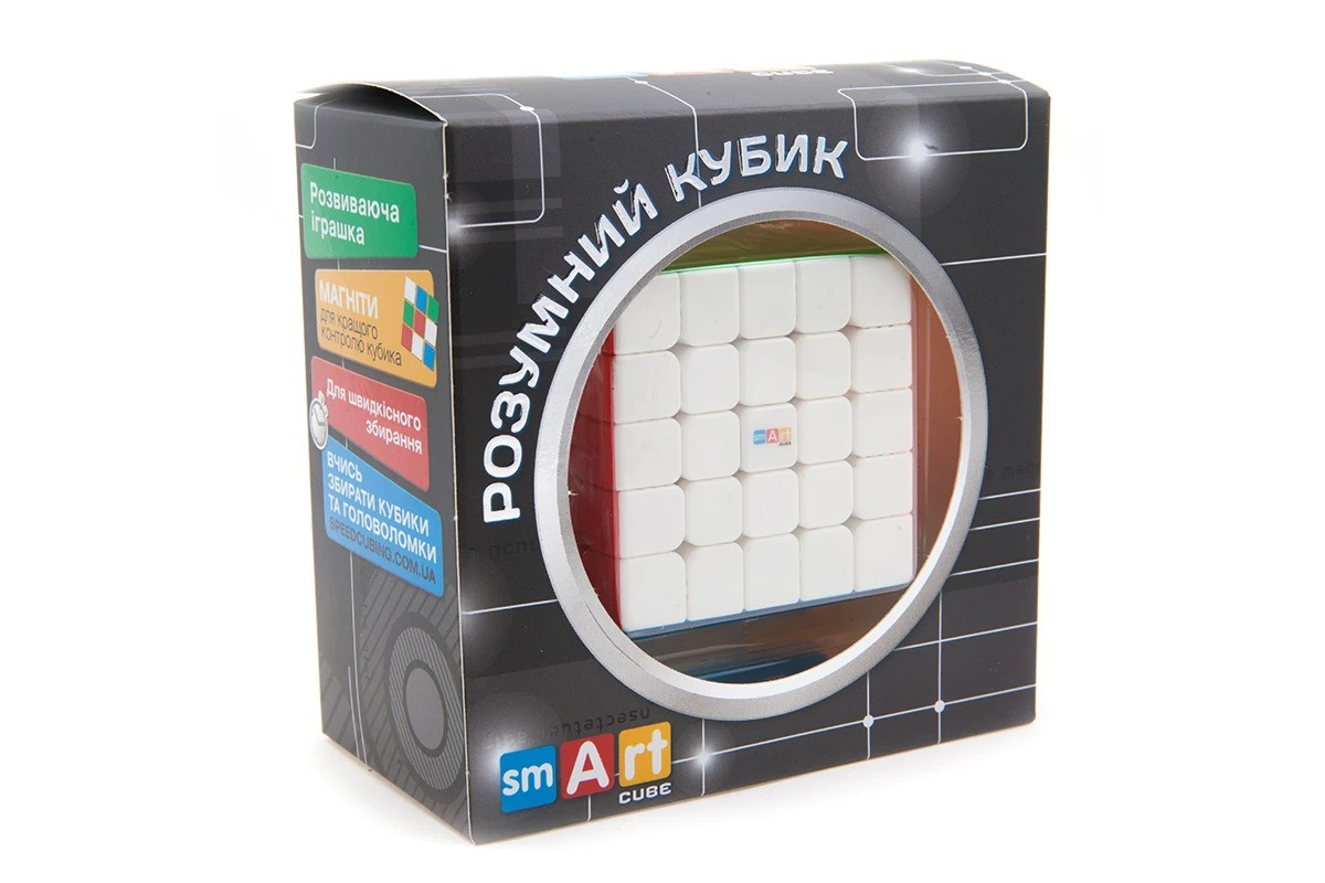 Smart Cube 5x5 Magnetic | Магнітний кубик 5х5 без наклейок SC505 Smart Cube 5x5 Magnetic | Магнітний кубик 5х5 без наклейок SC505