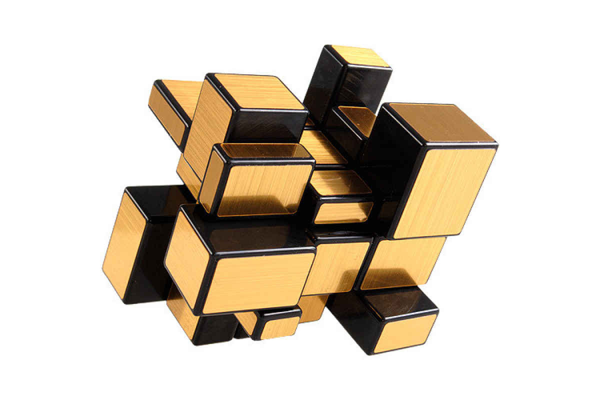 Кубик Рубика Зеркальный Smart Cube SC352 золотой Кубик Рубика Зеркальный Smart Cube SC352 золотой