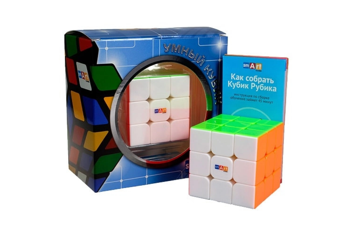Кубик рубика Smart Cube Фирменный 3х3 без наклеек SC303 Кубик рубика Smart Cube Фирменный 3х3 без наклеек SC303