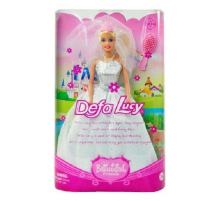 Кукла типа Барби невеста Defa Lucy 6091, 2 вида Белый