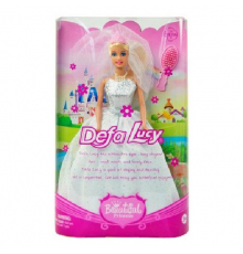 Кукла типа Барби невеста Defa Lucy 6091, 2 вида Белый