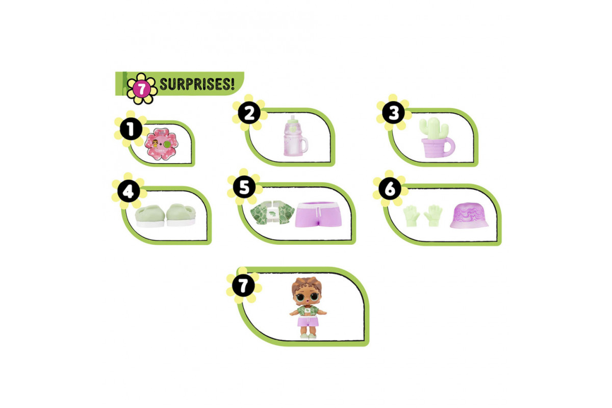 Игровой набор с куклой День Земли L.O.L. Surprise! 579557 экологический бумажный шарик Игровой набор с куклой День Земли L.O.L. Surprise! 579557 экологический бумажный шарик