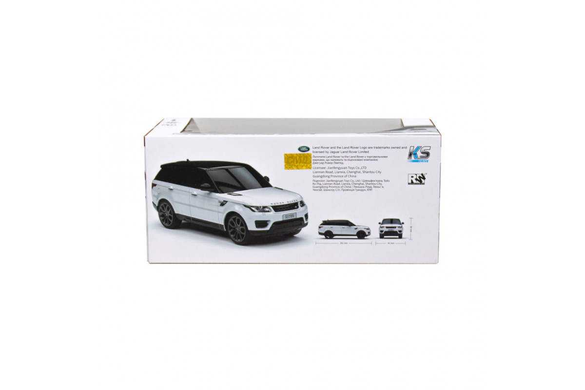 Автомобиль на радиоуправлении LAND ROVER RANGE ROVER SPORT KS DRIVE 124GRRW масштаб 1:24, 2.4Ghz Автомобиль на радиоуправлении LAND ROVER RANGE ROVER SPORT KS DRIVE 124GRRW масштаб 1:24, 2.4Ghz