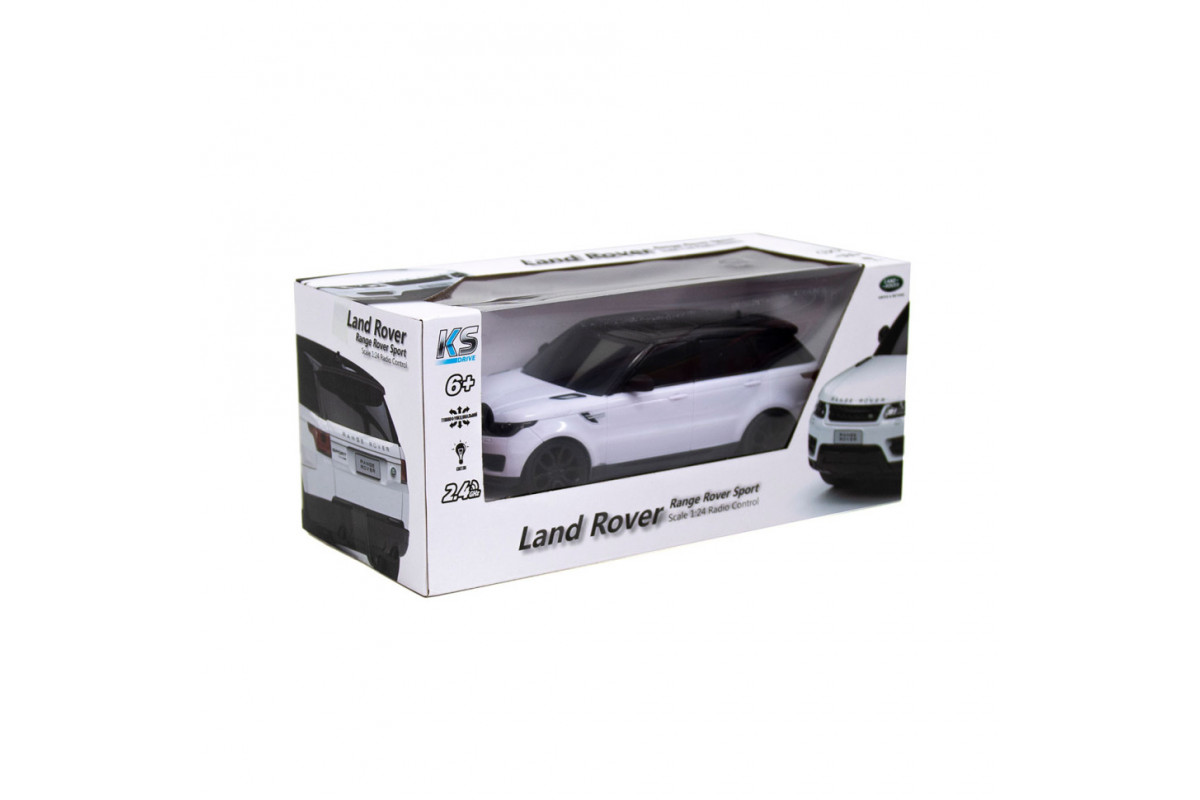 Автомобиль на радиоуправлении LAND ROVER RANGE ROVER SPORT KS DRIVE 124GRRW масштаб 1:24, 2.4Ghz Автомобиль на радиоуправлении LAND ROVER RANGE ROVER SPORT KS DRIVE 124GRRW масштаб 1:24, 2.4Ghz