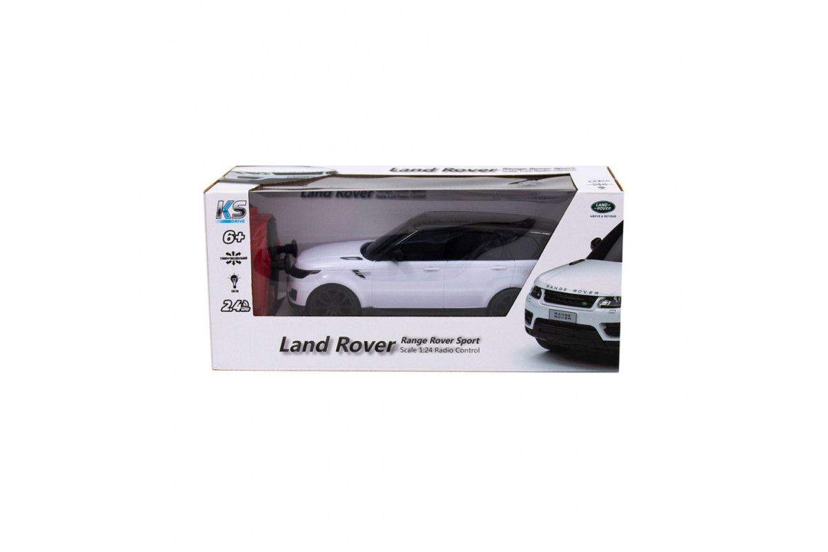 Автомобиль на радиоуправлении LAND ROVER RANGE ROVER SPORT KS DRIVE 124GRRW масштаб 1:24, 2.4Ghz Автомобиль на радиоуправлении LAND ROVER RANGE ROVER SPORT KS DRIVE 124GRRW масштаб 1:24, 2.4Ghz