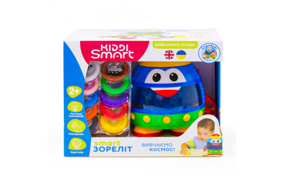 Інтерактивна навчальна іграшка Smart-Зореліт KIDDI SMART 344675 українська та англійська Інтерактивна навчальна іграшка Smart-Зореліт KIDDI SMART 344675 українська та англійська