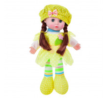 Детская Кукла LY3011(Yellow) мягконабивная, 28 см, желтая