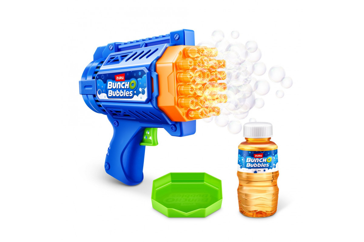 Игровой набор Бластер с мыльными пузырями Bunch O Bubbles 11347 серии Mini Игровой набор Бластер с мыльными пузырями Bunch O Bubbles 11347 серии Mini