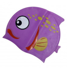 Шапочка для плавання дитяча Fish NE-SW-390-V, фіолетова