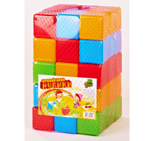 Игровой набор цветных кубиков 09065, 45 шт.