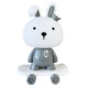 Ночник детский «Зайка на скейте» MGZ-1407(Grey) питание от USB