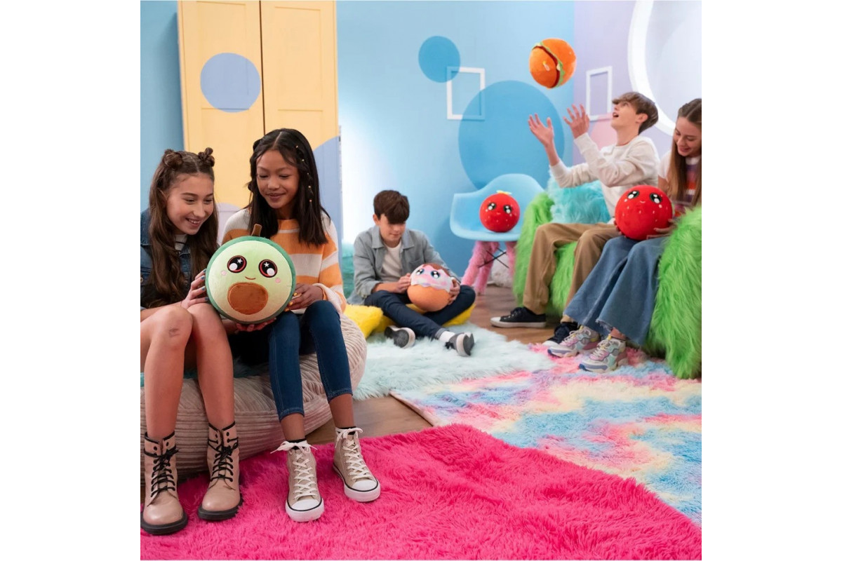 Ігровий набір серії «Little Foodies» W2 - Полуниця Biggies BIG002-ST надувна іграшка, насос 22см Ігровий набір серії «Little Foodies» W2 - Полуниця Biggies BIG002-ST надувна іграшка, насос 22см
