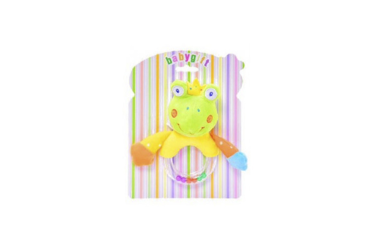 Погремушка мягкая Bambi C20561 Животные Лягушонок Погремушка мягкая Bambi C20561 Животные Лягушонок