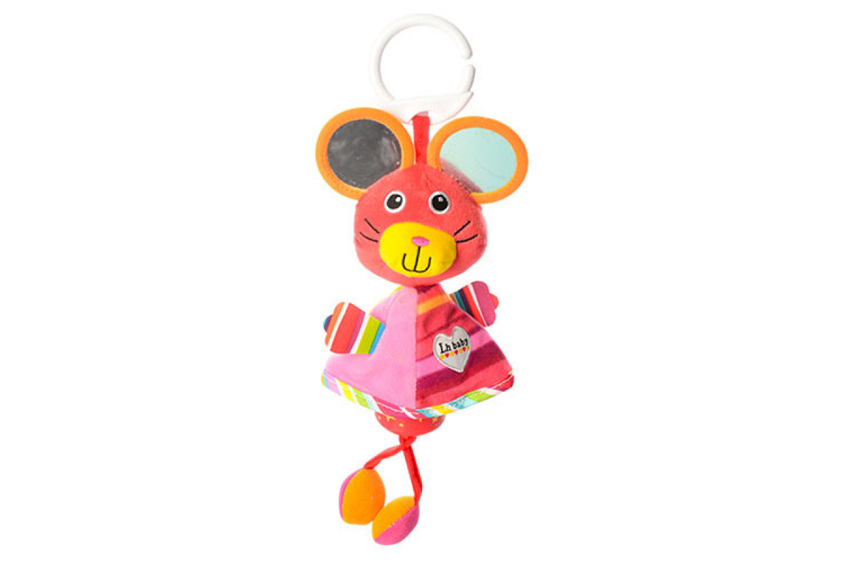 Подвеска на коляску со звуком A-Toys X11839 Мышка Подвеска на коляску со звуком A-Toys X11839 Мышка
