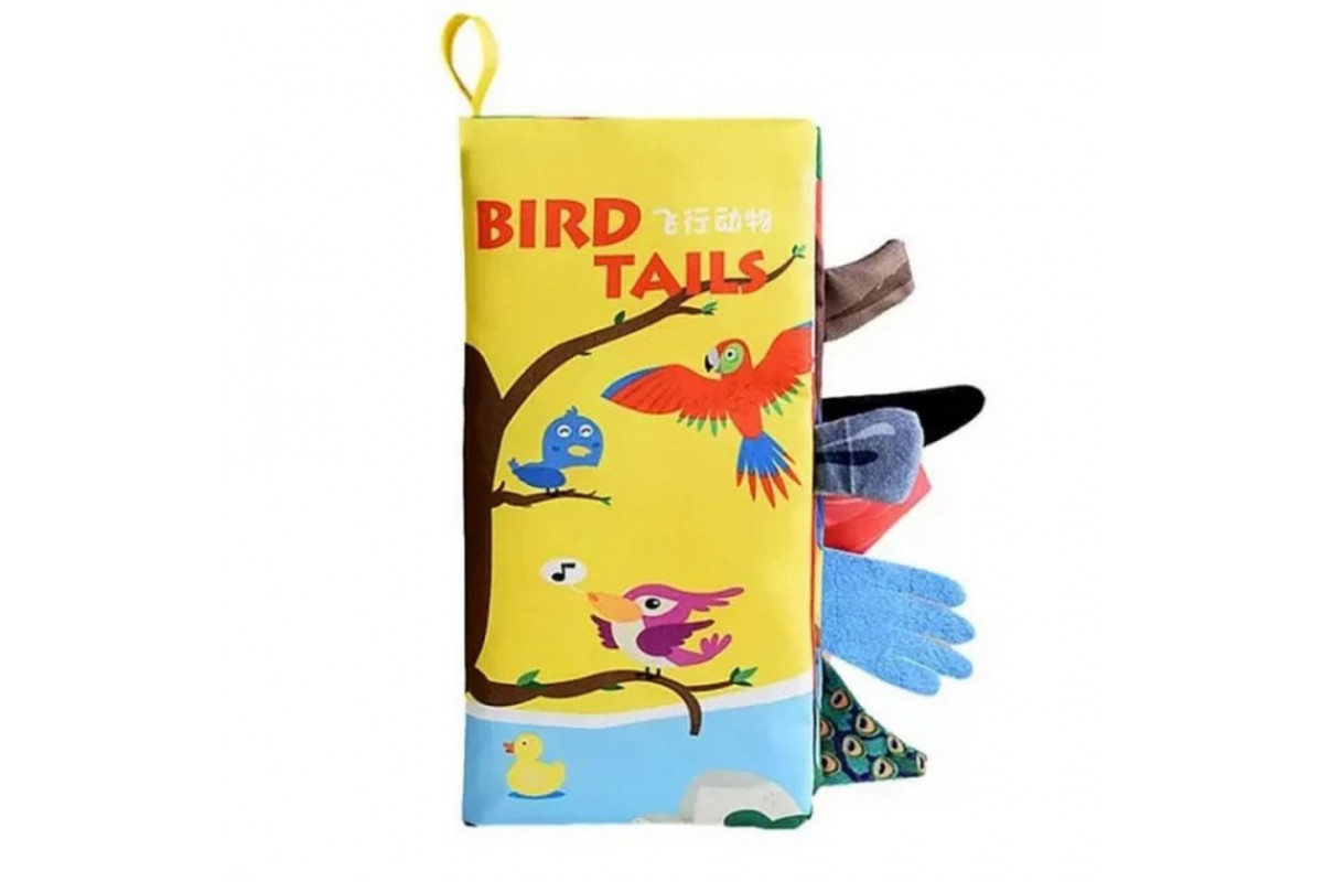 М'яка книга-шуршалка Kids Melody 6626 Птахи М'яка книга-шуршалка Kids Melody 6626 Птахи
