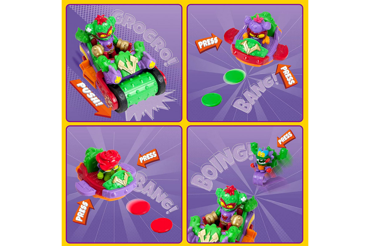 Игровой набор Спайк-роллер Кактус SuperThings PSTSP514IN00 «Kazoom Kids» S1 Игровой набор Спайк-роллер Кактус SuperThings PSTSP514IN00 «Kazoom Kids» S1
