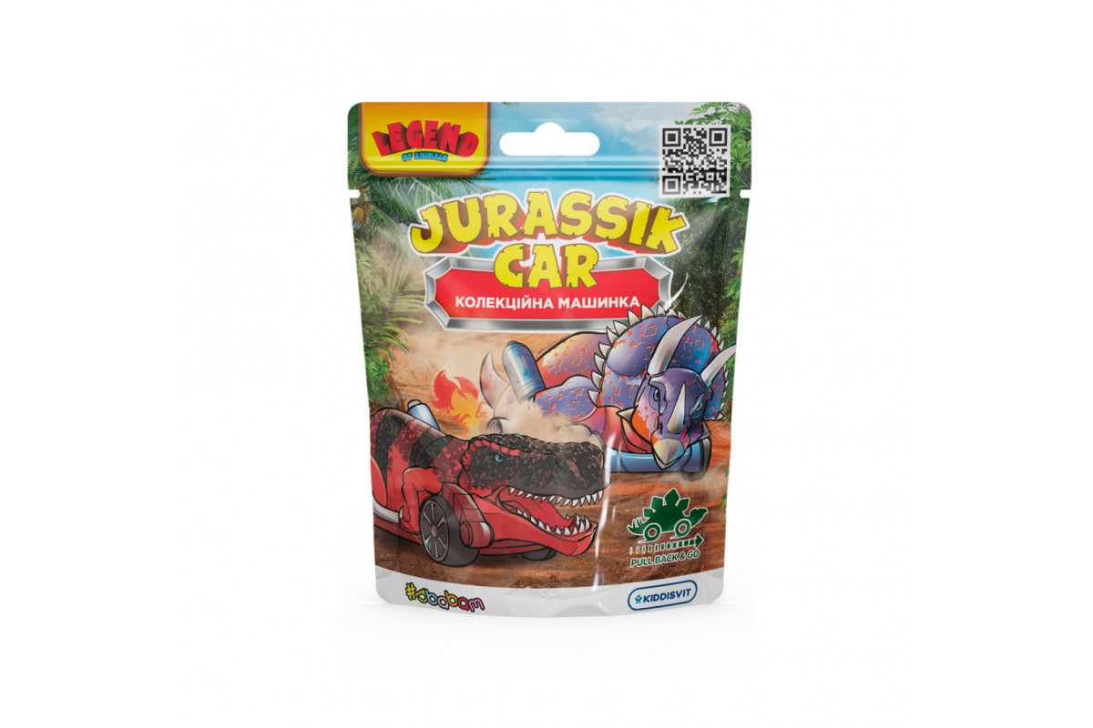 Коллекционная машинка Jurassik Car #sbabam 13/CN23 инерционная Коллекционная машинка Jurassik Car #sbabam 13/CN23 инерционная