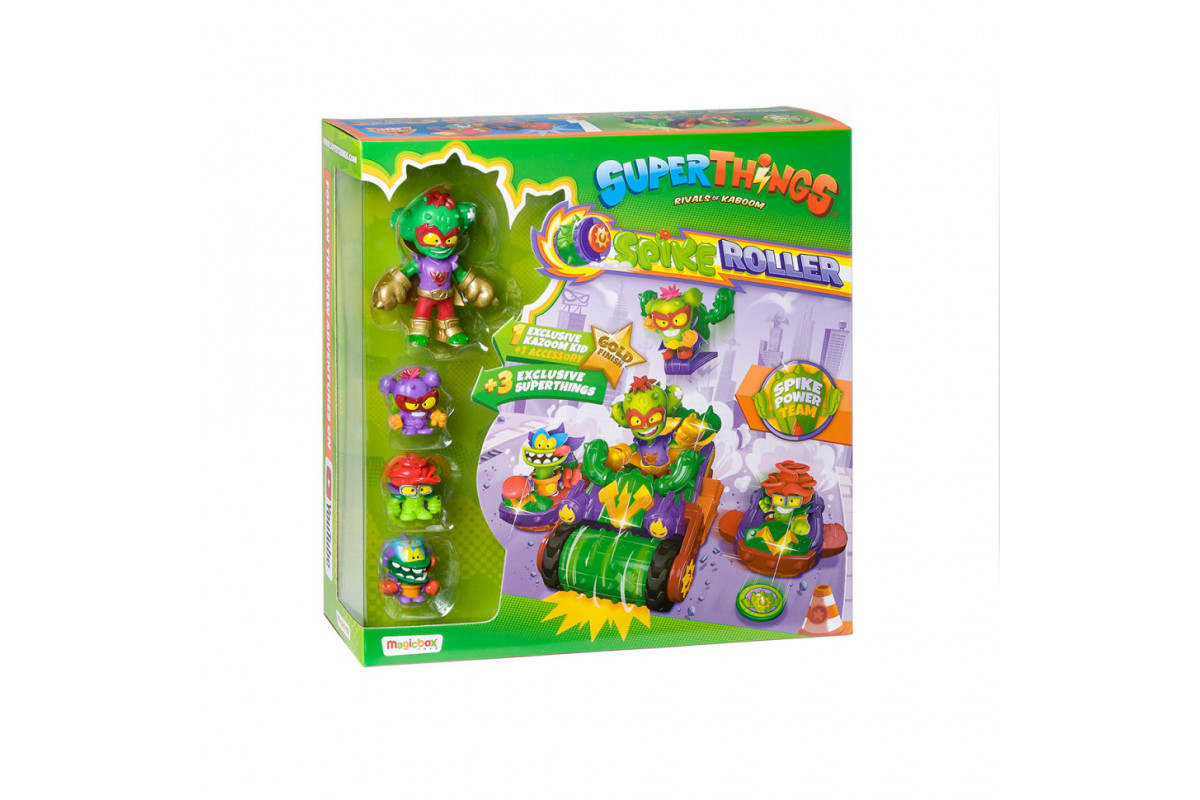 Игровой набор Спайк-роллер Кактус SuperThings PSTSP514IN00 «Kazoom Kids» S1 Игровой набор Спайк-роллер Кактус SuperThings PSTSP514IN00 «Kazoom Kids» S1