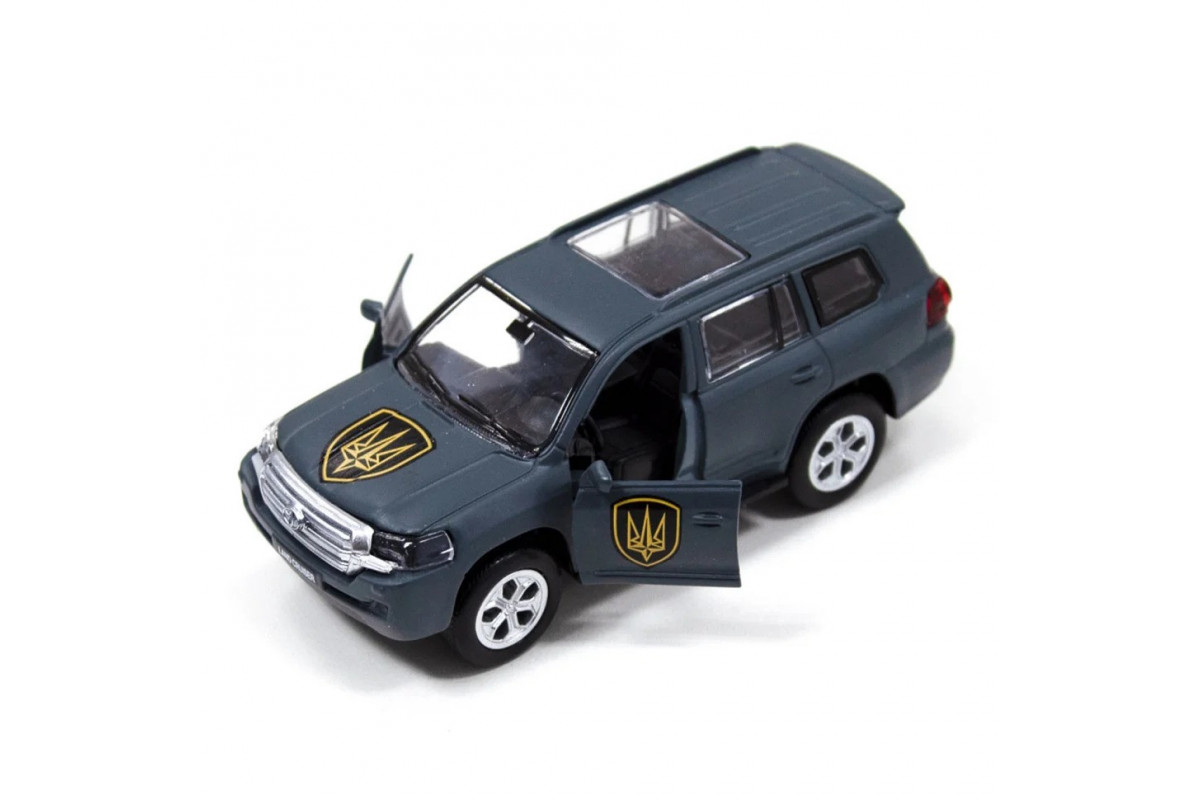 Автомодель серії «Шеврони Героїв» Toyota Land Сruiser «Рубіж» TechnoDrive KM6010