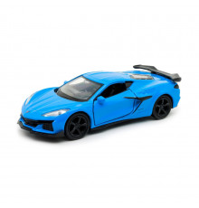 Машинка инерционная Chevrolet Corvette Z06 2023 TechnoDrive 250383W(Blue) масштаб 1:43