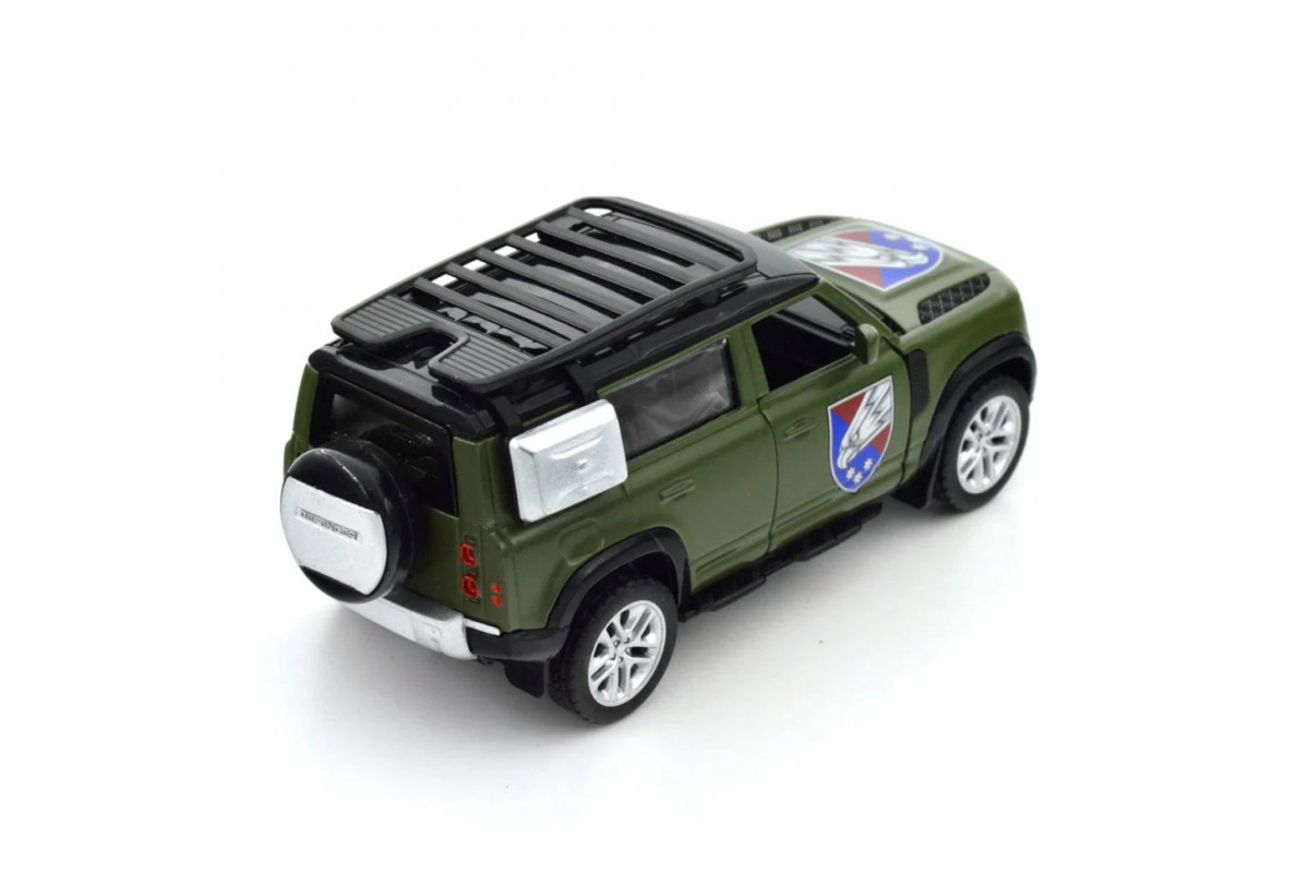 Автомодель серії «Шеврони Героїв» Land Rover Defender 110 «25 ОПДБр» TechnoDrive 250289M Автомодель серії «Шеврони Героїв» Land Rover Defender 110 «25 ОПДБр» TechnoDrive 250289M