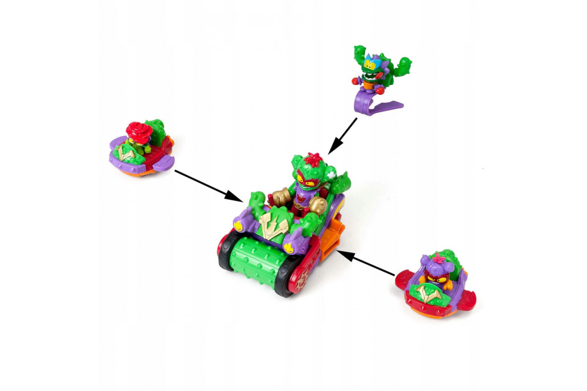Игровой набор Спайк-роллер Кактус SuperThings PSTSP514IN00 «Kazoom Kids» S1 Игровой набор Спайк-роллер Кактус SuperThings PSTSP514IN00 «Kazoom Kids» S1