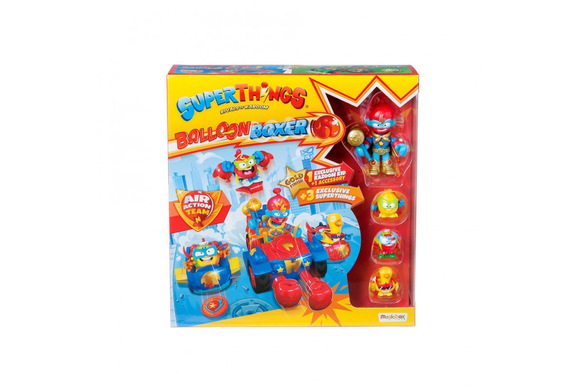 Игровой набор Балун-боксер SuperThings PSTSP414IN00 серии «Kazoom Kids» S1 Игровой набор Балун-боксер SuperThings PSTSP414IN00 серии «Kazoom Kids» S1